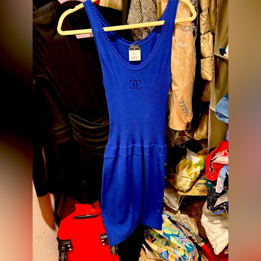 Authentic Royal Blue Chanel dress